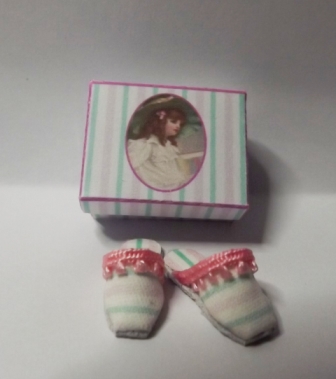 CANDY STRIPE SHOE KIT - Click Image to Close
